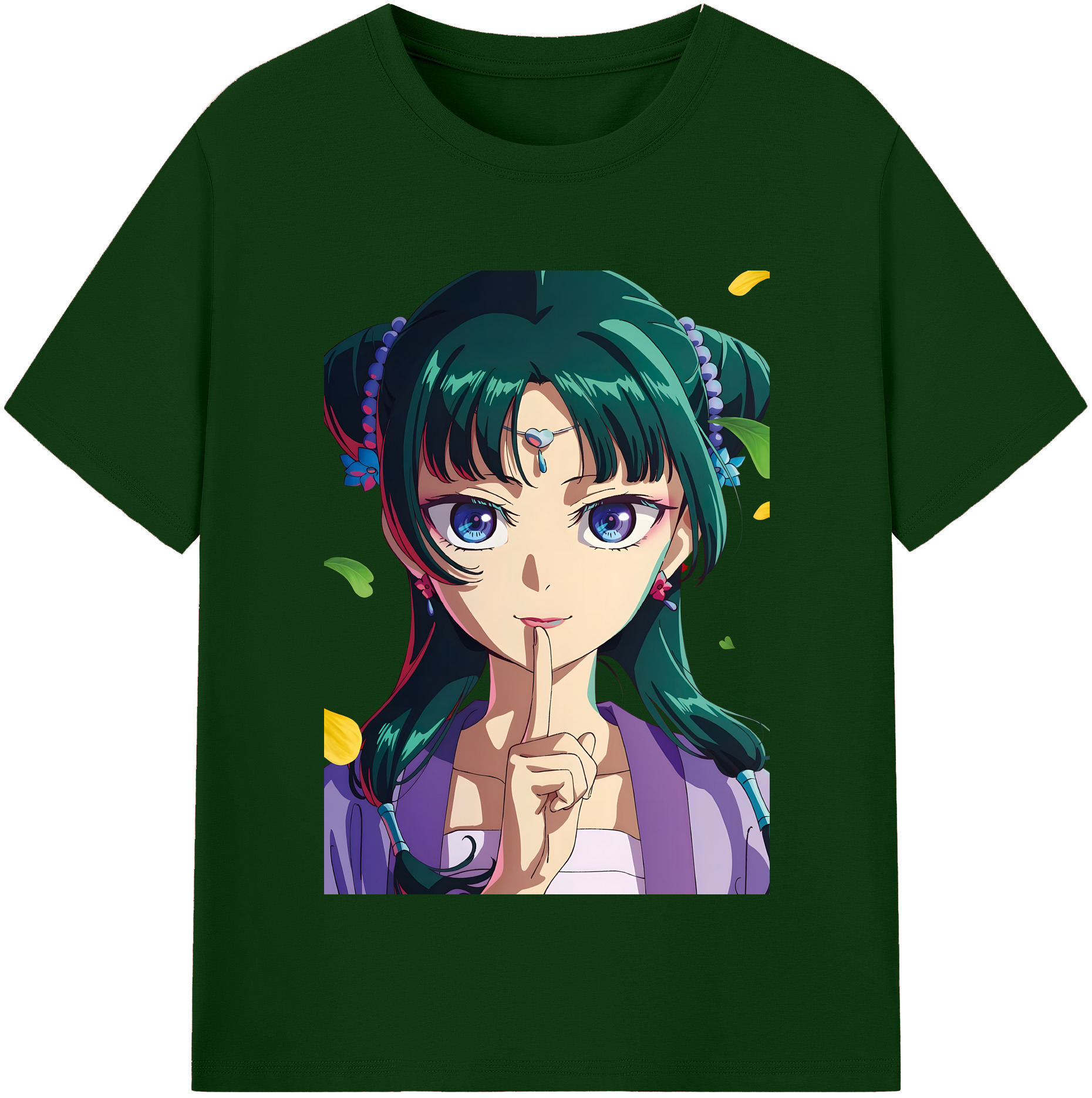 （画像用） 薬屋のひとりごと The Apothecary Diaries 綿100％半袖Tシャツ（フロントプリント）
